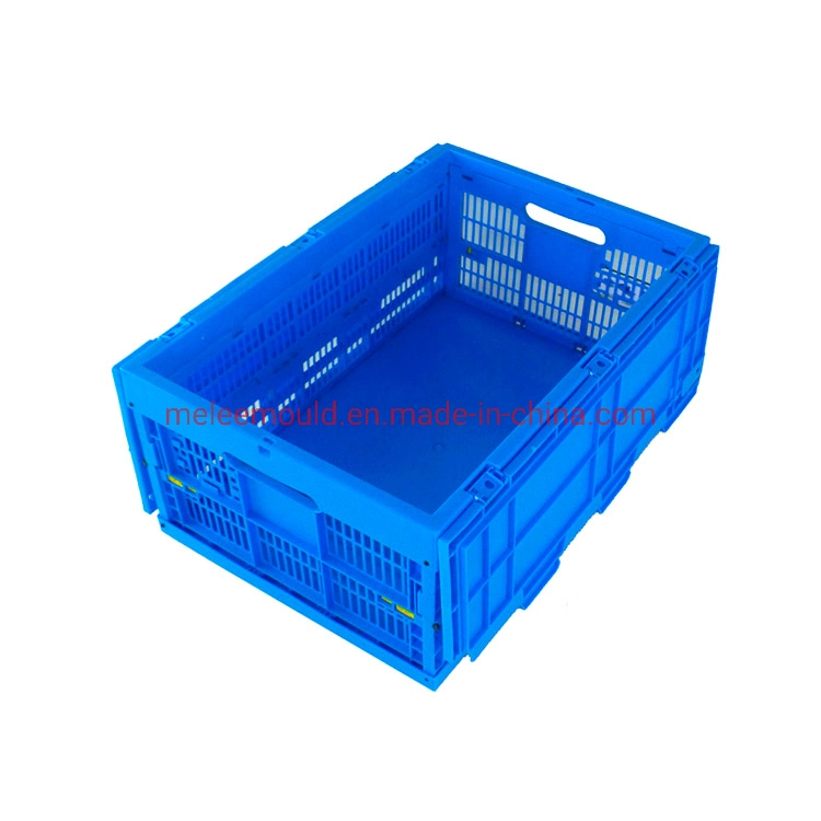 Cheaper Second Hand Plastic Injection Used Crate Molds, Turnover Box Molding, Folded Circulating Box Collapsible Revolving Case Molds